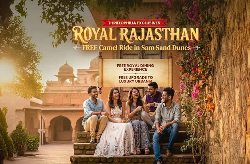 Royal Rajasthan | FREE Camel Ride in Sam Sand Dunes