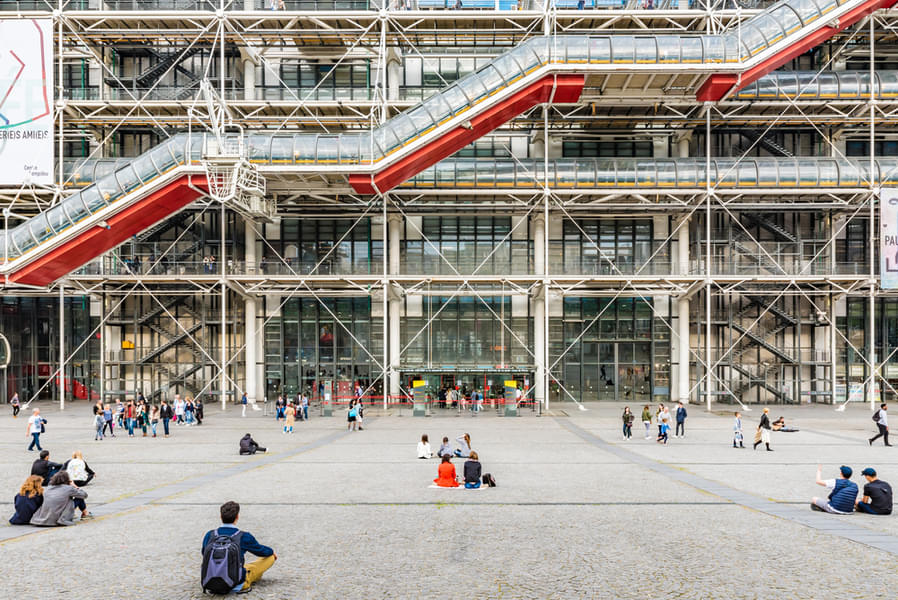 Spend time at Centre Pompidou