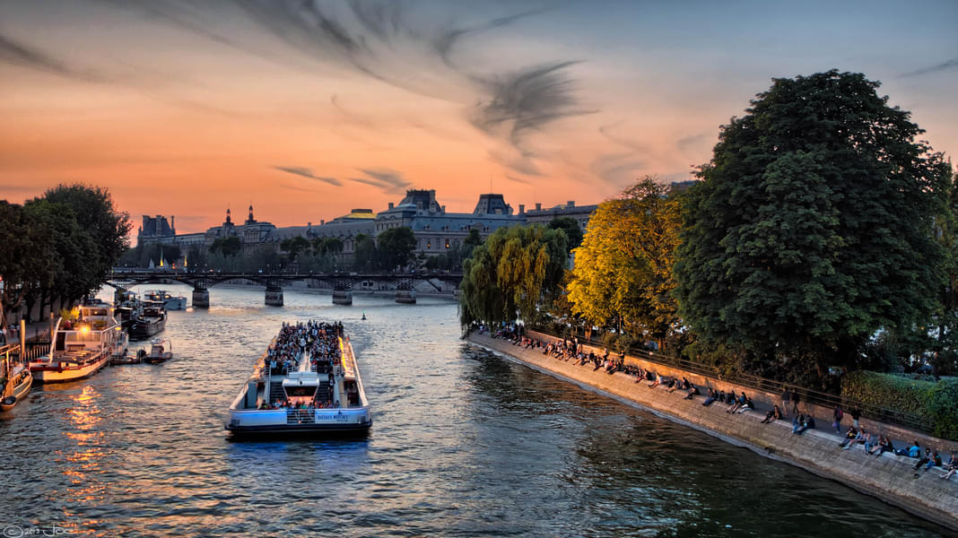 Take a Sunset Cruise on The Seine River