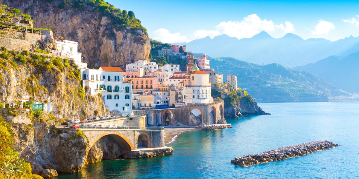 Pompeii, Amalfi Coast, and Positano Day Trip from Rome Image