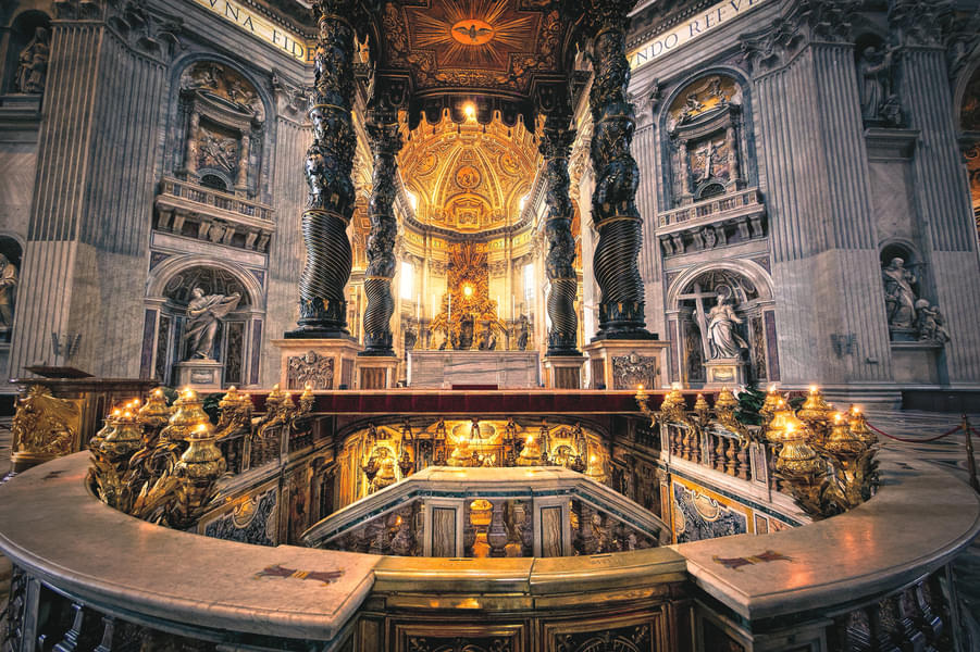 High Altar (Tomb Of St. Peter)
