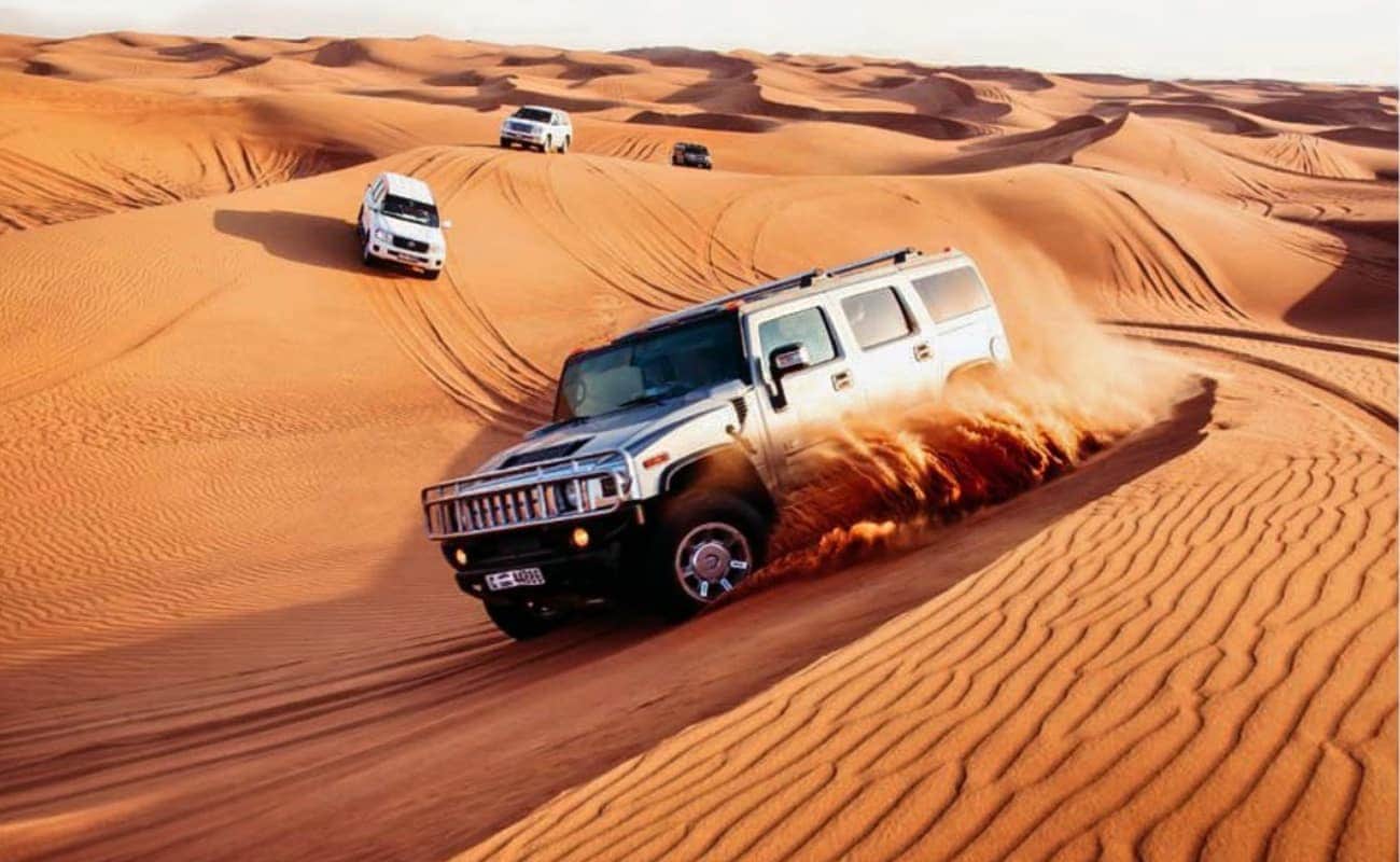  Hummer Desert Safari In Dubai