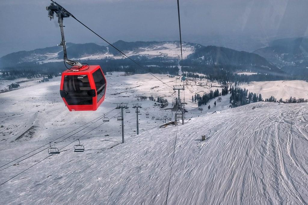 Witness sweeping views on the cable car ride