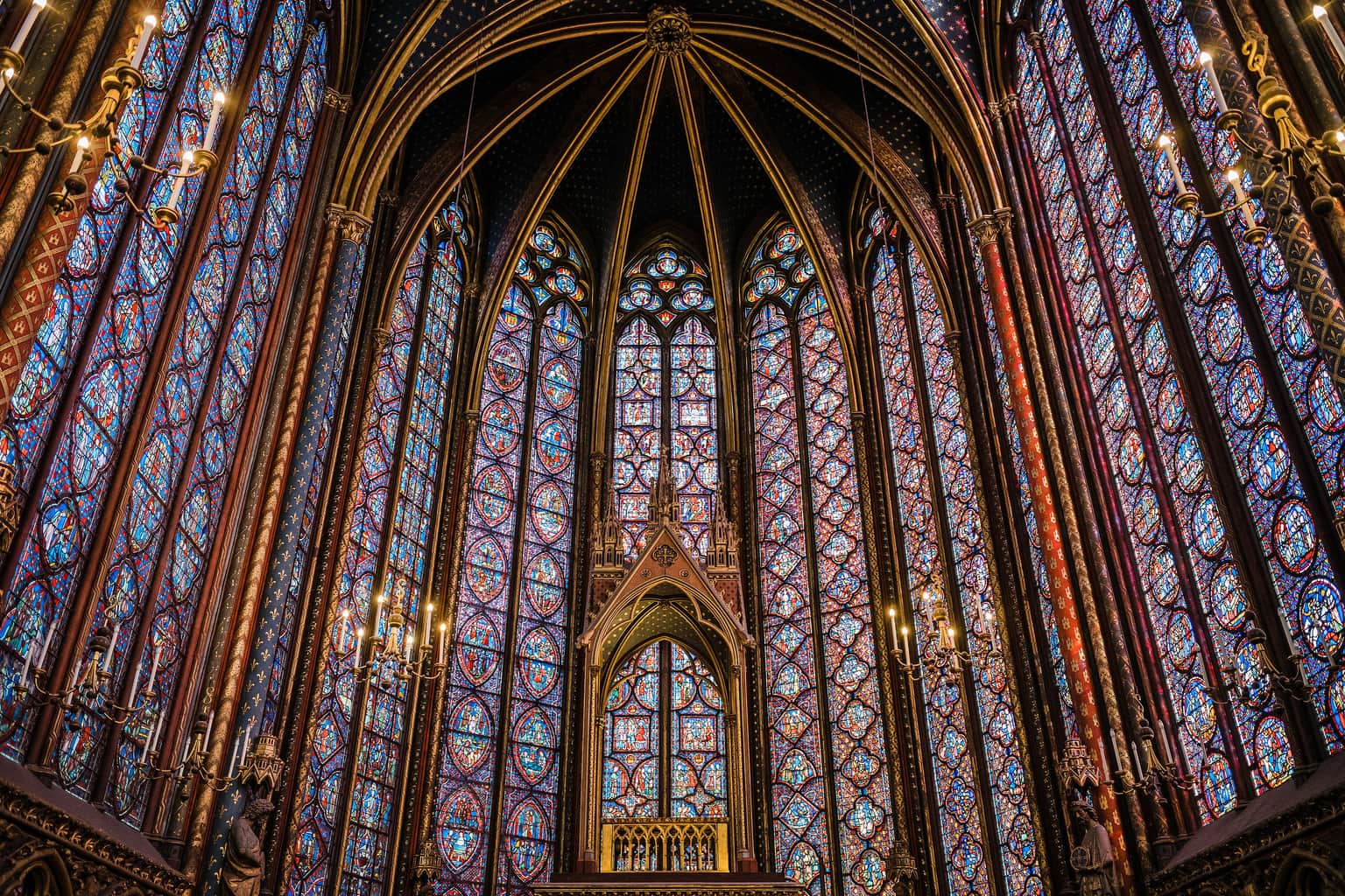 Admire the Gothic Grandeur and Artful Sacristy