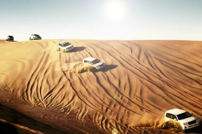 Drive, slide and ride the golden sands in the morning!