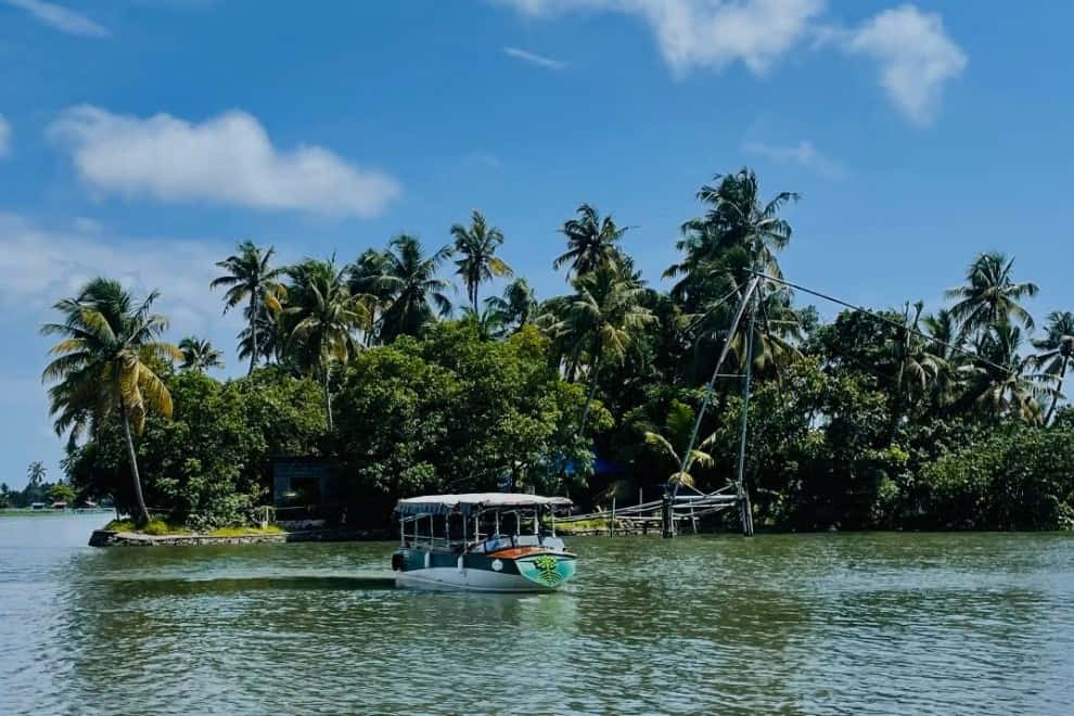 Boat Ride in Kochi at Marine Drive
