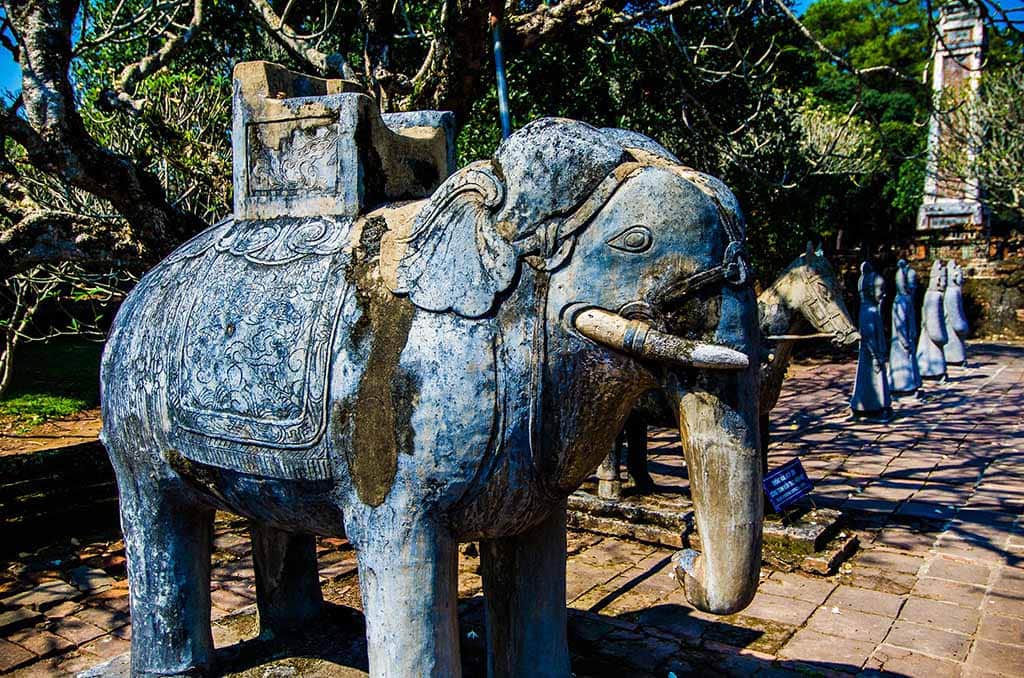 Admire the art of stone carving