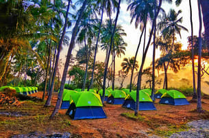 Beachside Camping Near Palghar