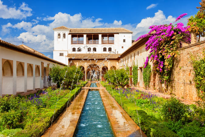 Visit the spectacular Alhambra and Generalife and get amazed by it's beauty