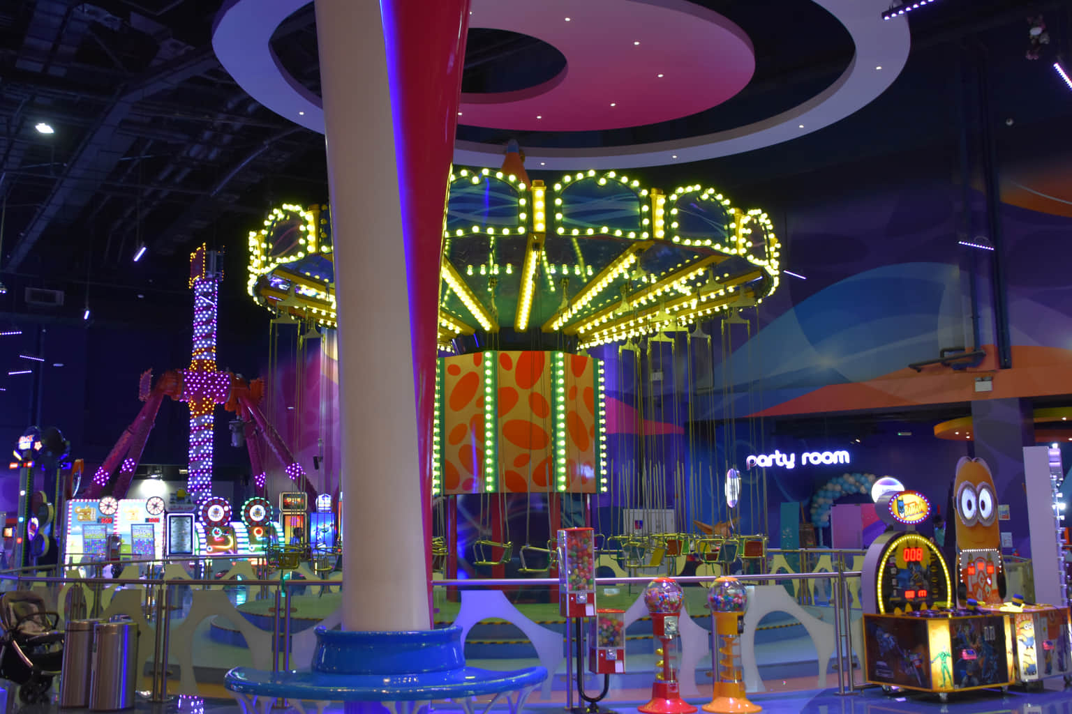 Enjoy action-packed games at Fabyland