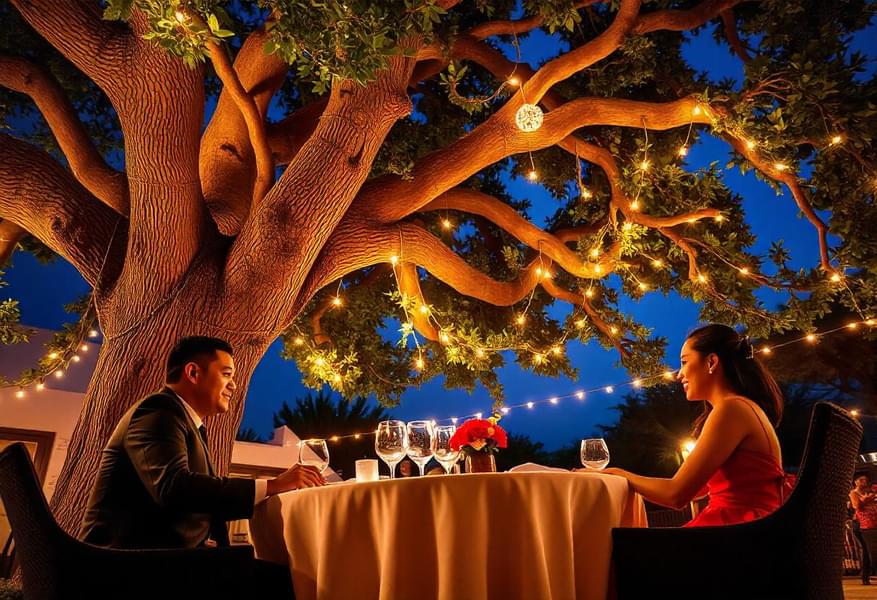 Dining Under Tree at Radisson Gurugram Image