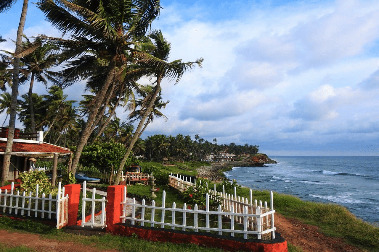 Outside view of the villa