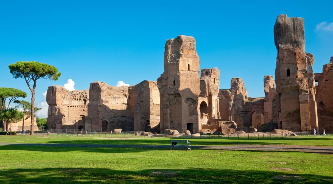 Things to Do Near Colosseum | Baths Of Caracalla