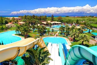 Dive into the exciting wave pools and slides at Diamond Water Park for an unforgettable experience