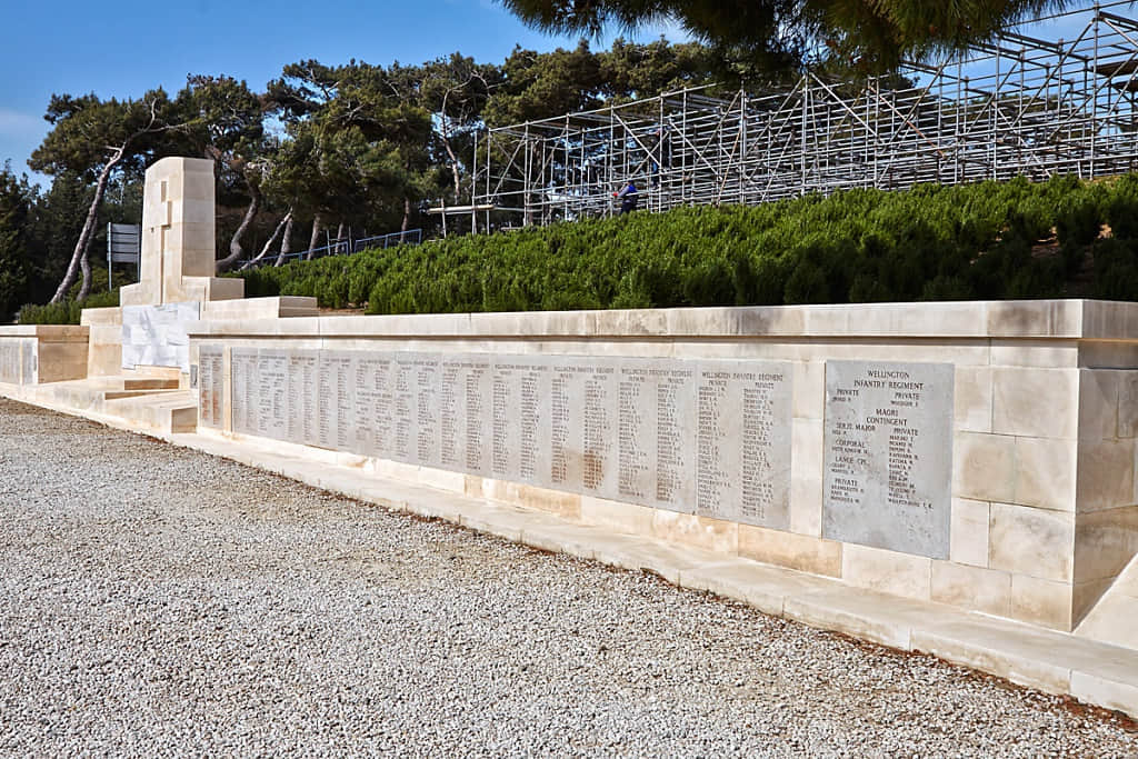 Stroll Through the New Zealand Memorial Site