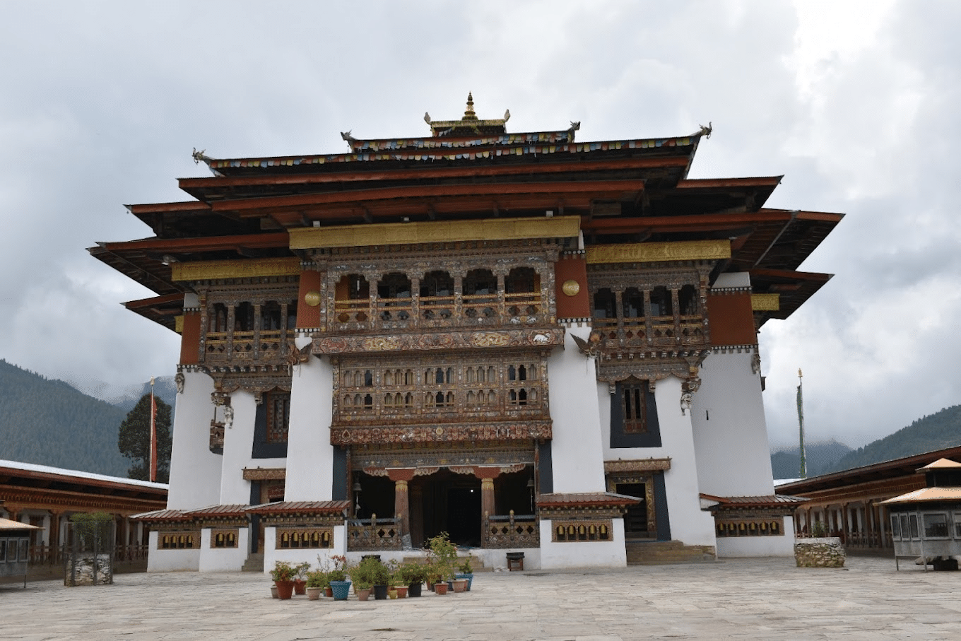 Gangtey Monastery Overview