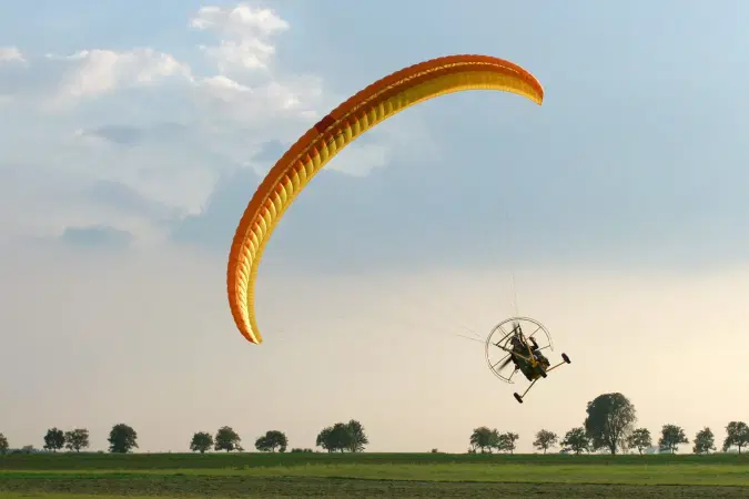 Glide 1000 feet above Aamby Valley for an unforgettable aerial adventure