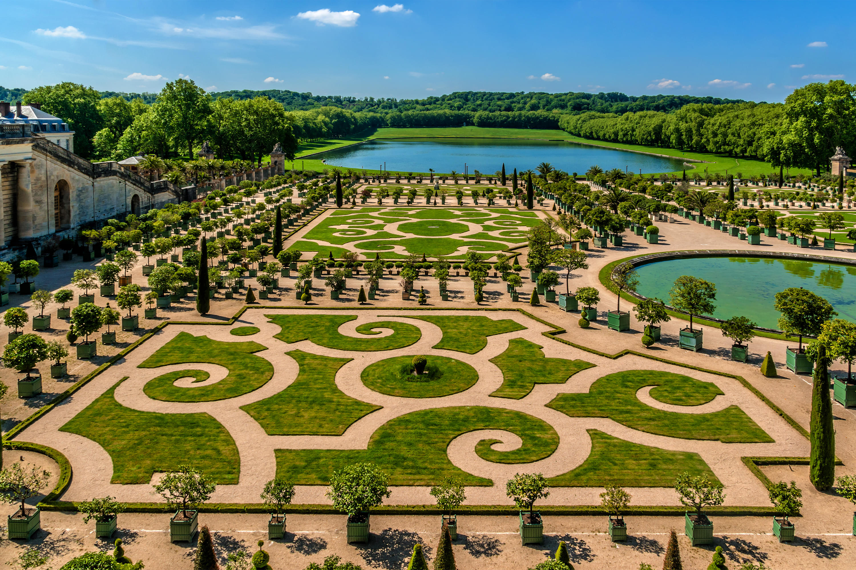 View of Versailles Parks 