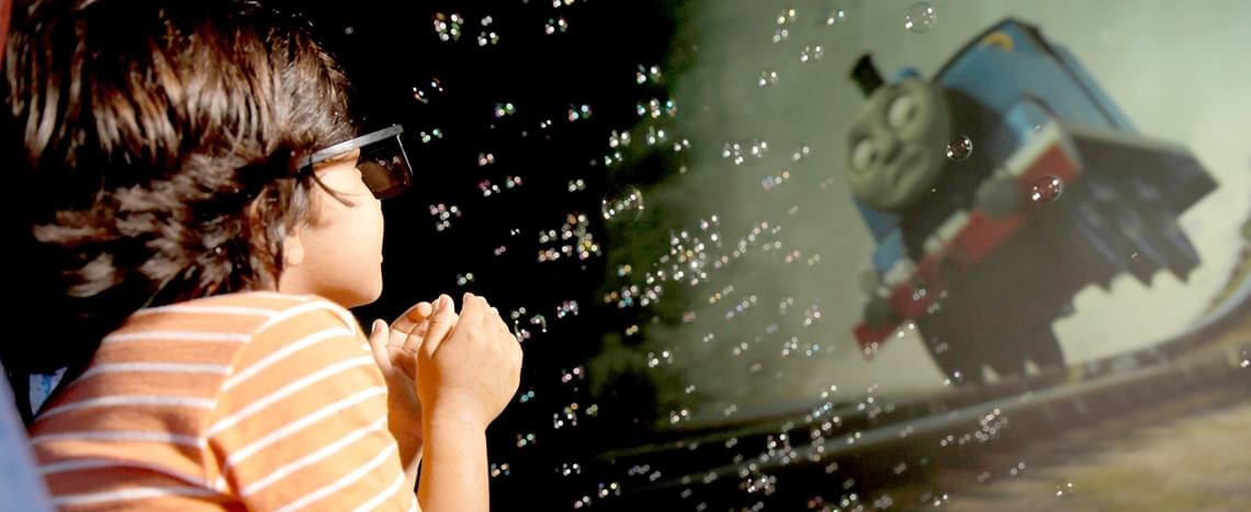 Watch magical movies with Thomas and Friends in 4D cinema