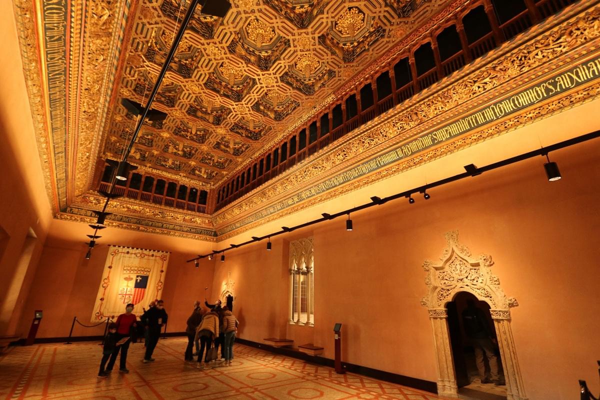 Witness the charm of the Golden Hall