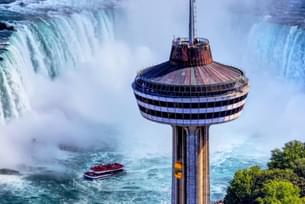 See the amazing view of Majestic Niagra Falls