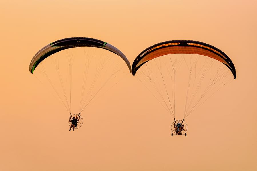 Whirl In Sky With Paramotoring