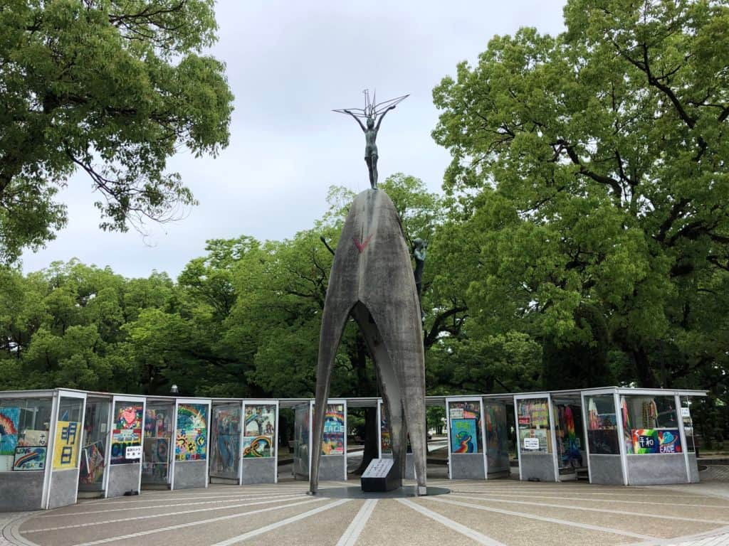 Go to the Children’s Peace Memorial