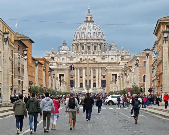 Dress Code at St Peter Basilica