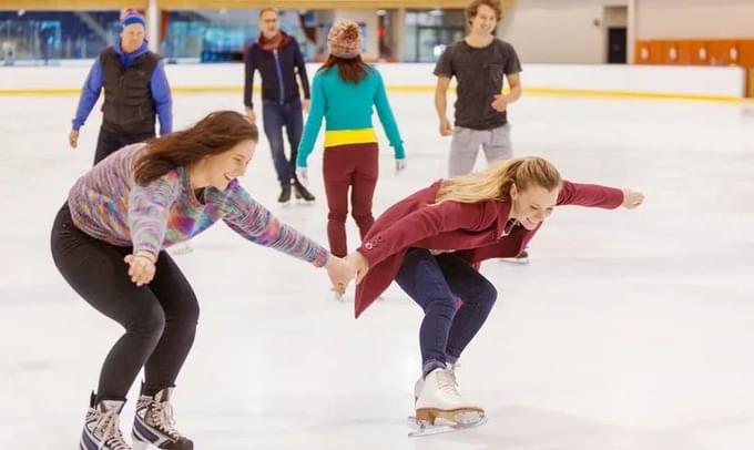 Ice Skating At Docklands