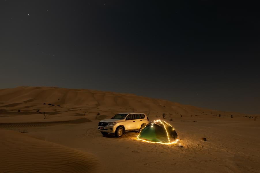 Overnight Desert Safari with BBQ Dinner