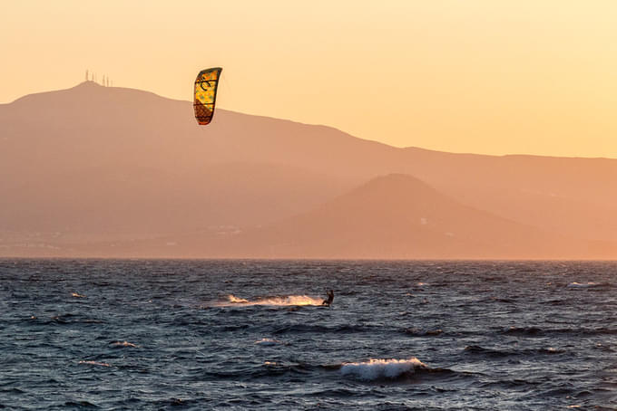 Kitesurfing at Kite Beach Centre 