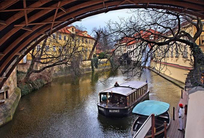 Prague Sightseeing Cruise to Devil's Channel