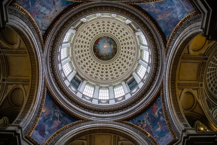 Pantheon Paris Dome View