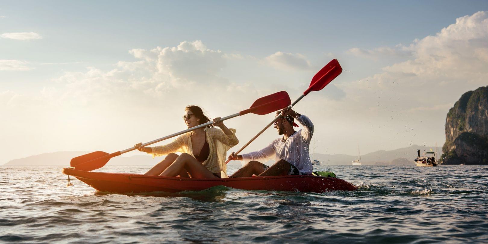 Sail Through The Sea On Your Kayak