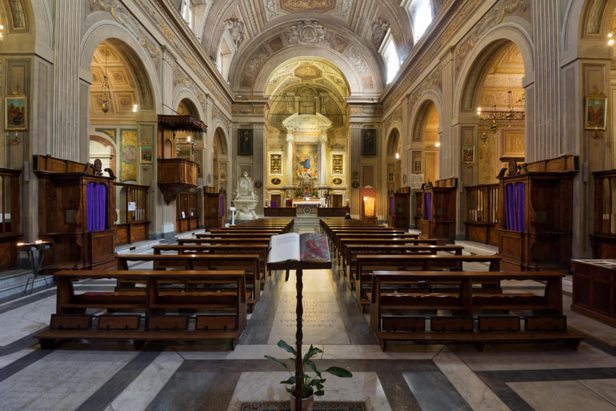 Spend some time at the chapel witnessing a lesser-known side of Rome
