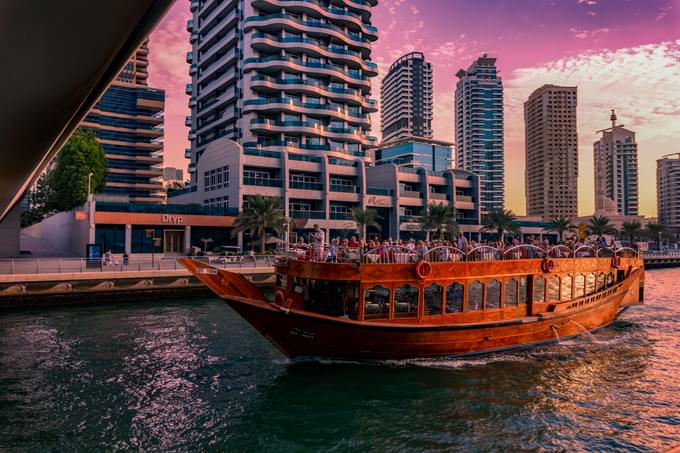 Dhow Cruise Dubai Marina