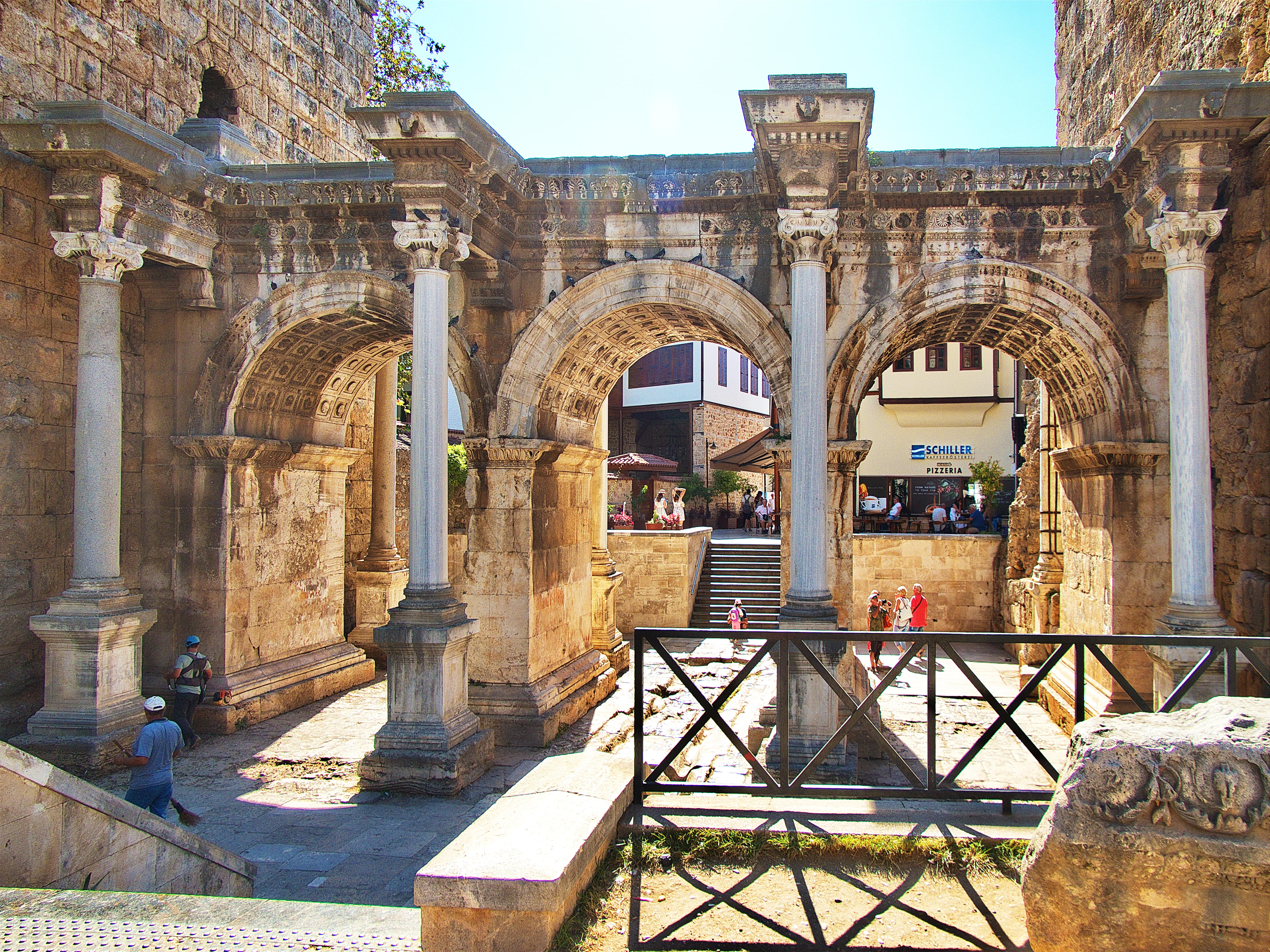 Explore Kaleiçi Old Town and Hadrian’s Gate