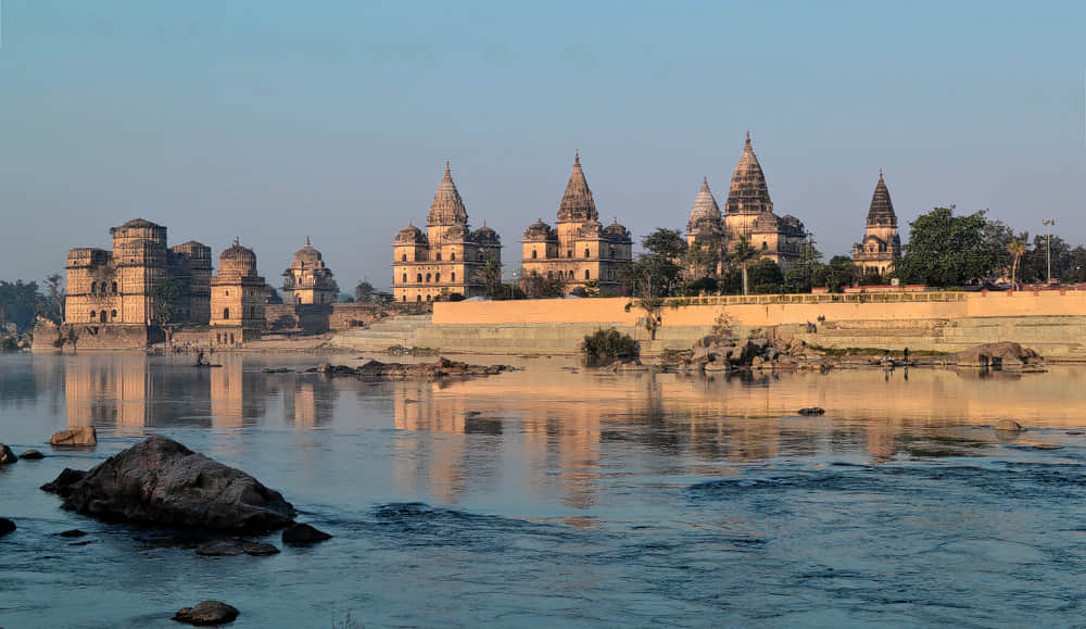 Betwa River And Kanchana Ghat, <em>Orchha</em>