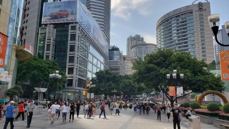 Jiefangbei Pedestrian Street