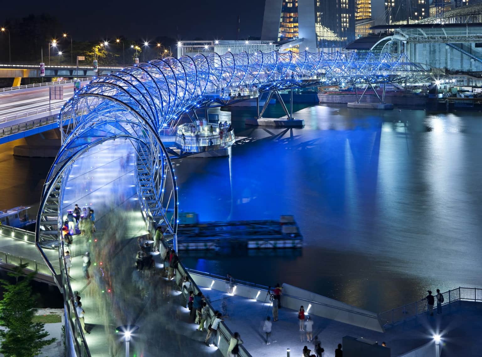 Helix Bridge, <em>Singapore</em>