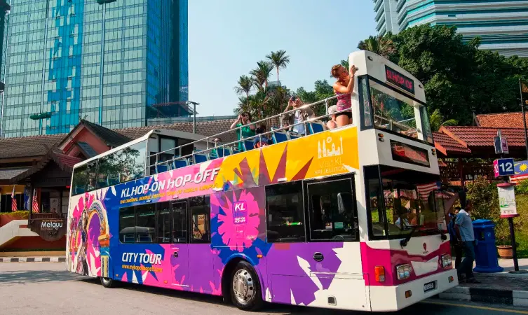 Experience the best of KL in comfort and style with KL Hop-On Hop-Off bus