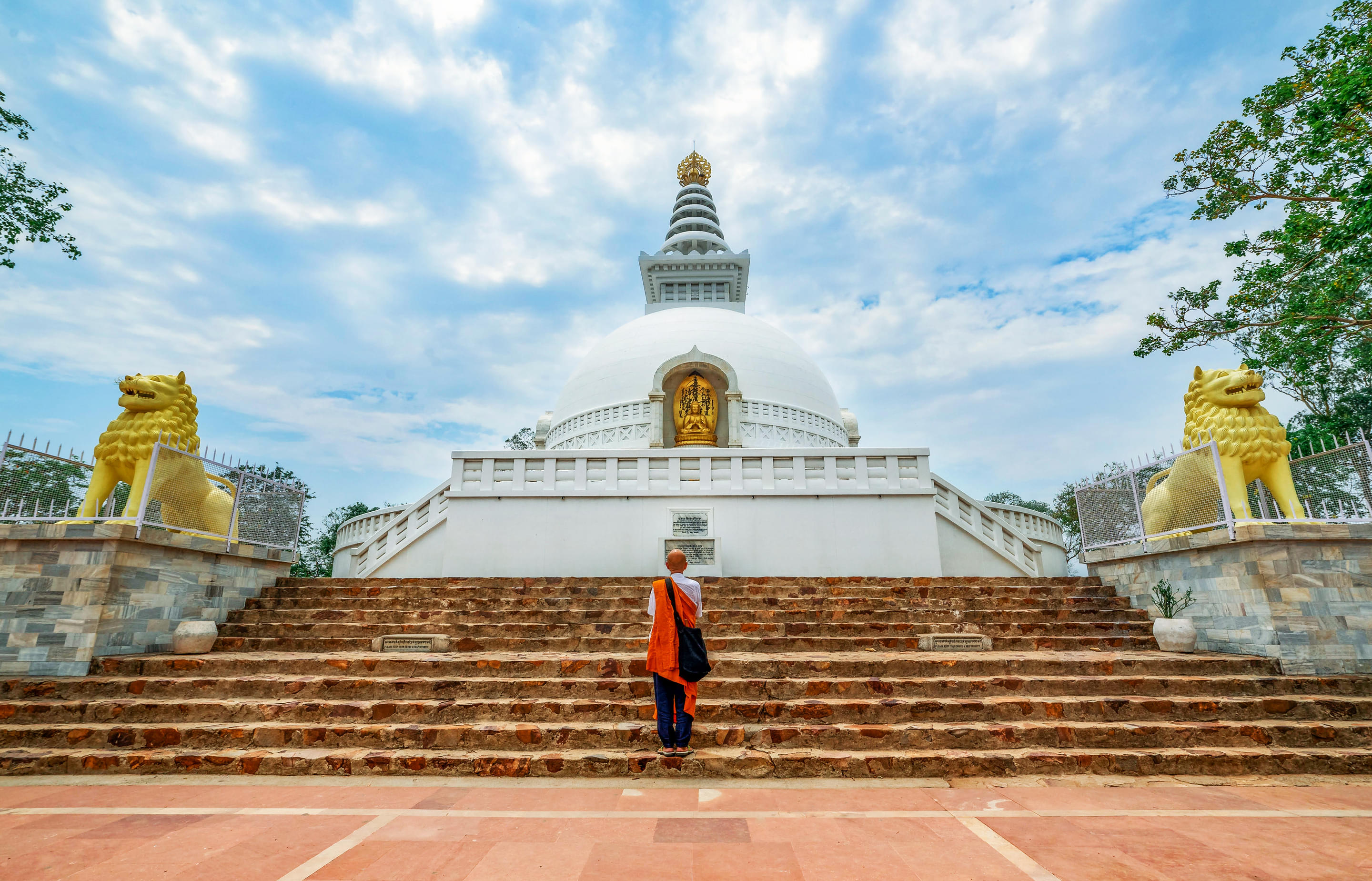 Vishwa Shanti Stupa Overview