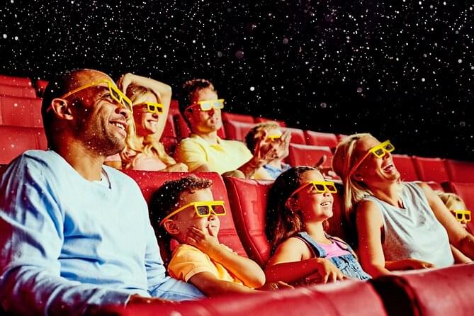Enjoy an amazing 4D cinema experience with your whole family