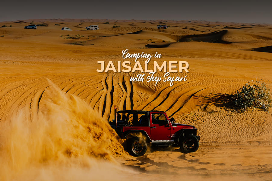 Camping in Jaisalmer with Jeep Safari Image