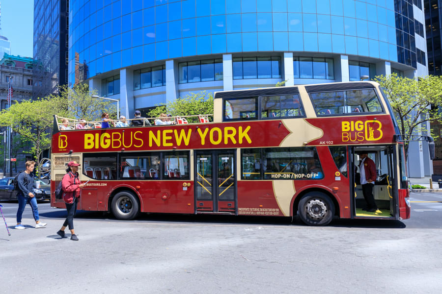 Hop on hop off New York Bus Pass Image