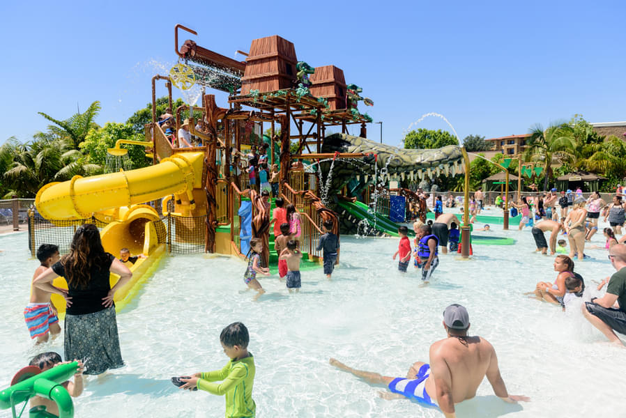 Enjoy the amazing water slides at Legoland California