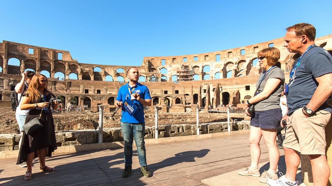 Get to know all about Rome's history from your expert guide