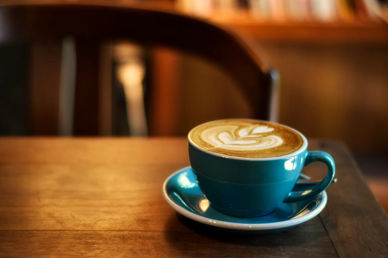 Sip some coffee at the Café