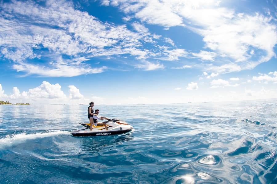 Honeymoon Delight With Water Sports Image