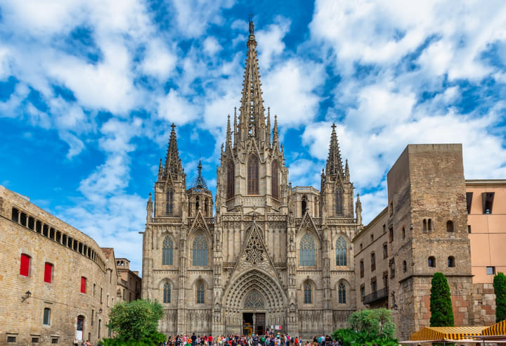 Gothic Architecture of Barcelona Cathedral